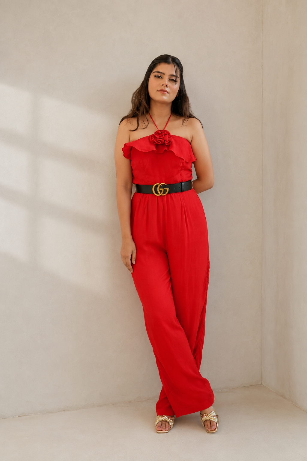 Rosy Romance Jumpsuit