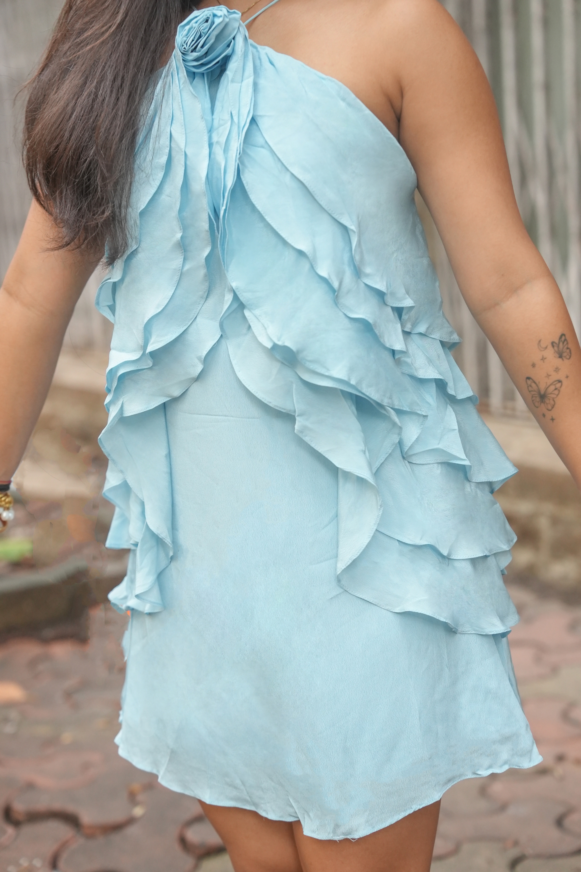 Ruffled Affair Mini Dress