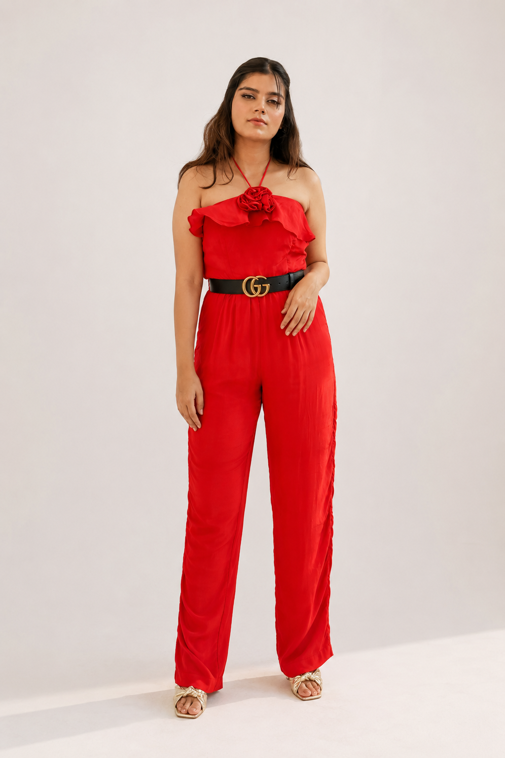 Rosy Romance Jumpsuit