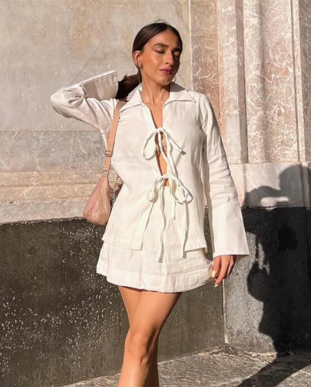 Sizzle and Sass Skort (Off White)