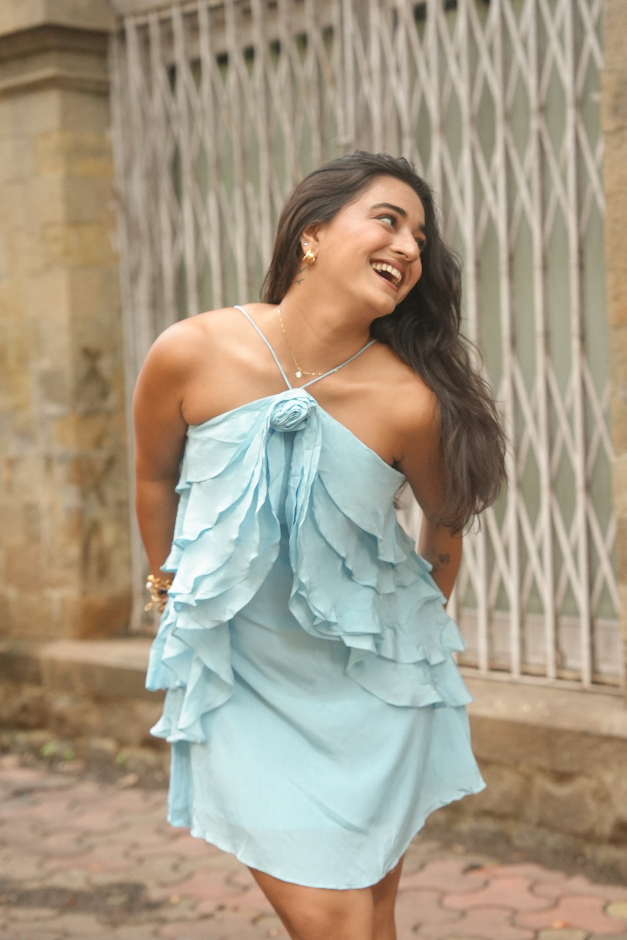 Ruffled Affair Mini Dress