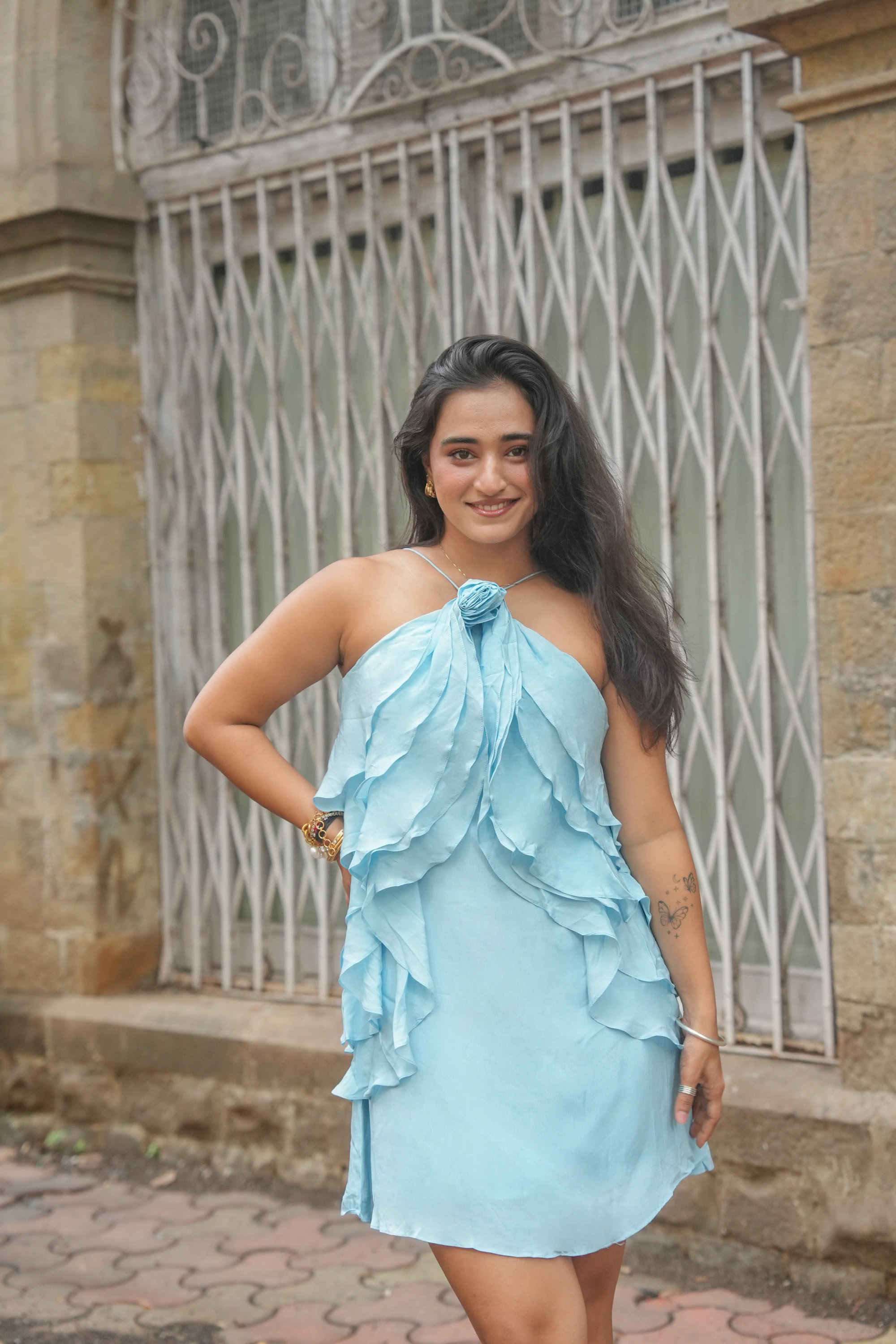 Ruffled Affair Mini Dress