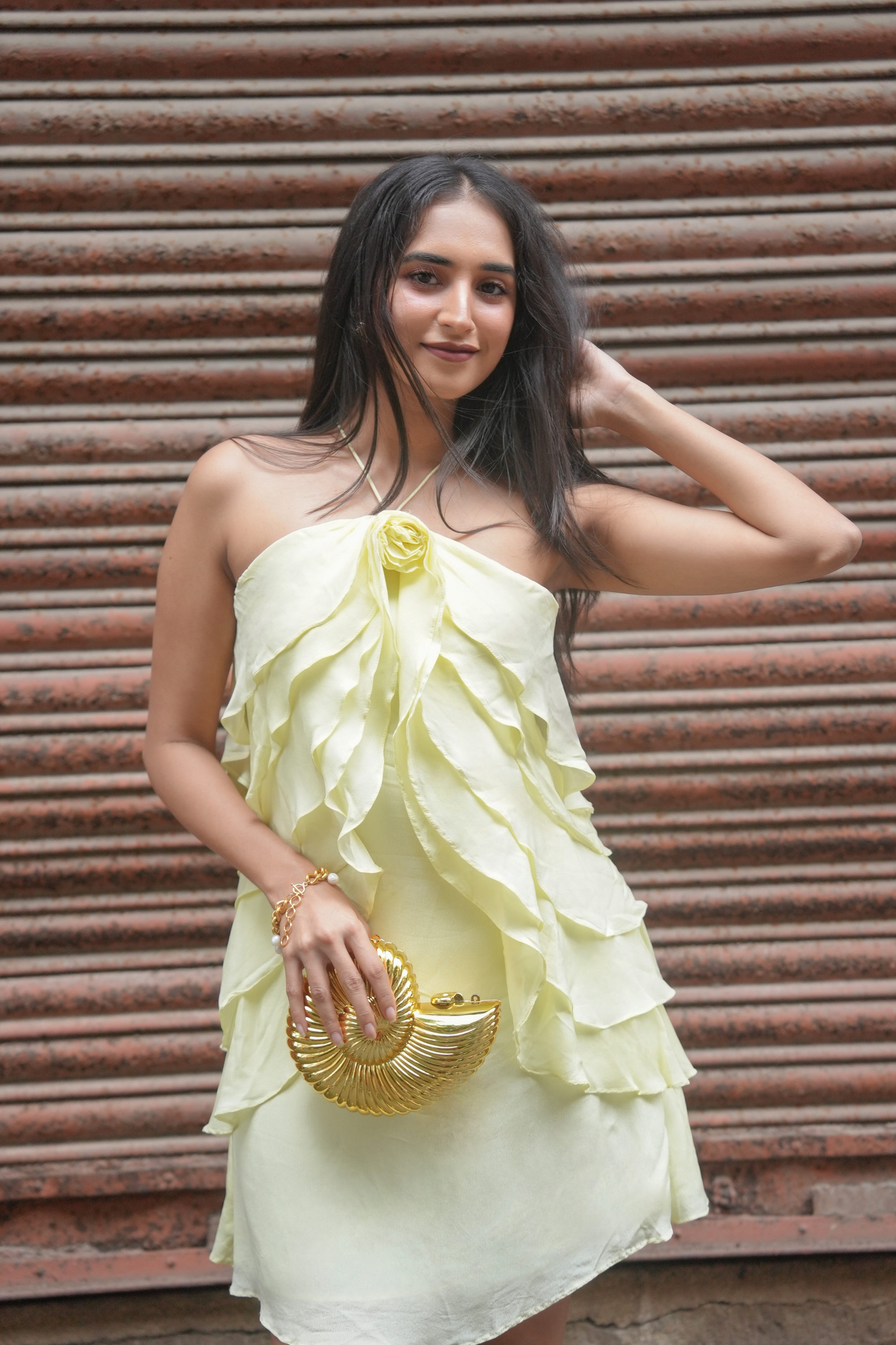 Ruffled Affair Mini Dress